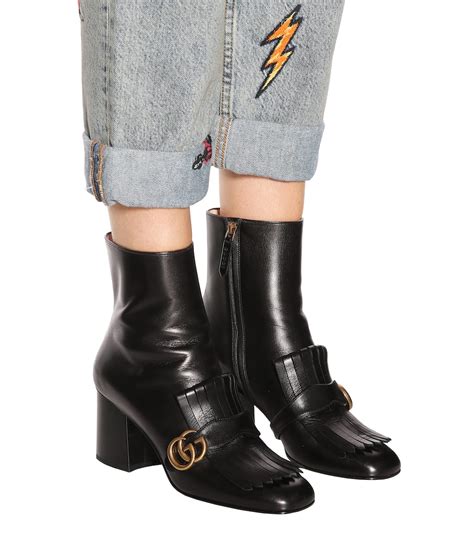 gucci marmot mystic shoes|gucci marmont fringe boots.